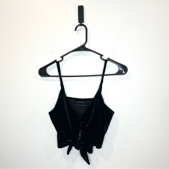 Urban Outfitters velvet bralette top - Picture 1 of 5